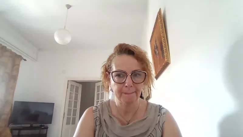 Ismahane Ben Smaïl tijdens de opnames van het programma